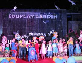 TRƯỜNG MẦM NON SONG NGỮ EDUPLAY GARDEN TỔ CHỨC LỄ HỘI HALLOWEEN NĂM 2016