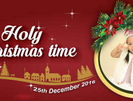 Thông báo tổ chức lễ hội “Holy X-mas time” ngày 25/12/2016