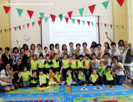 Tiếp đón đoàn giáo viên trường mầm non Peter and Jane, Malaysia