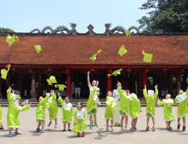 Strawberry and Grape Class yearbook at Temple of Literature