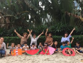 Orange Class yearbook 2017-2018